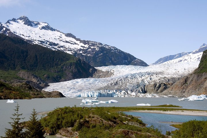 Mendenhall Glacier in Juneau